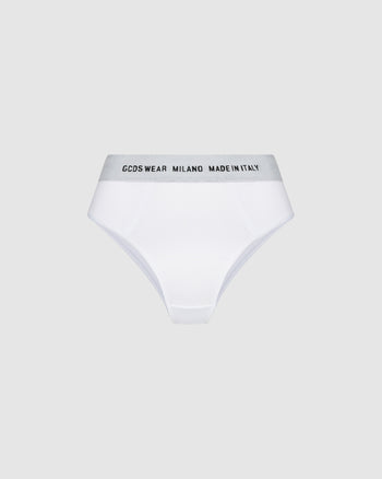 GCDS Wear Boyfriend briefs: Underwear White | GCDS